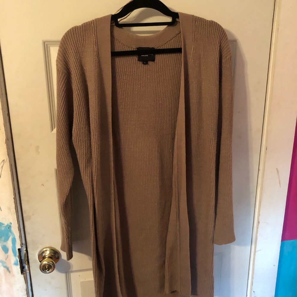 Beige Maxi Sweater